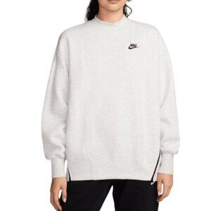 Nike Women's Sportswear Tech Fleece Oversized Crew-Neck Sweatshirt